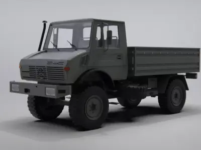 MERCEDES BENZ-UNIMOG 3D model