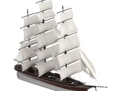 Schaffer Model Boat  3D model