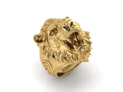 RING LION PRINT  3D print model