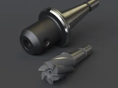 CNC tool 3D model