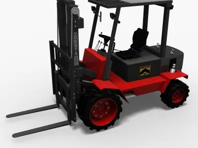 Hight Lift Truck Desta 3D model