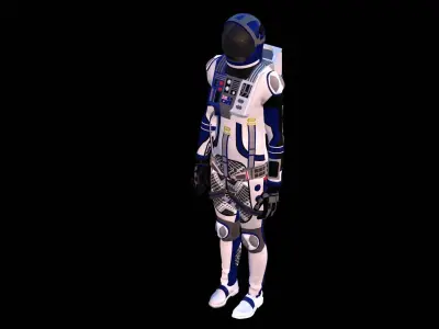 Astronaut Spacesuit  Australia 3D model