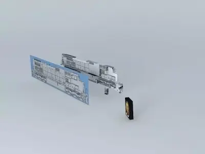 How to Make a Dash 9 Stage 3 Free 3D model