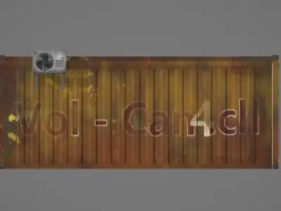 Ship cargo Free low-poly 3D model