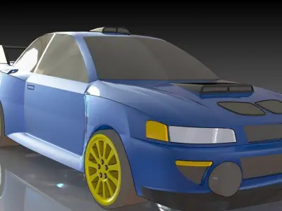 Subaru Impreza Free 3D print model