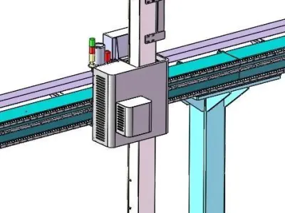 50KG truss manipulator 3D model
