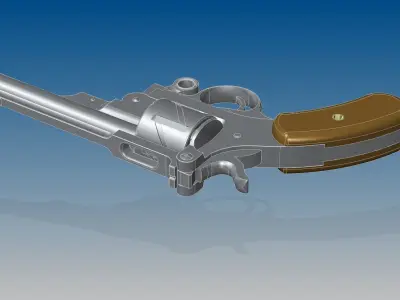 Mauser Zig-Zag Hinge  type 3D model