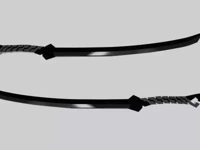 SWORD MODEL Low-poly 3D model order