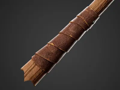 Fantasy Hammer Free low-poly 3D model