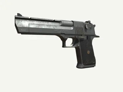 Desert Eagle Free low-poly 3D model