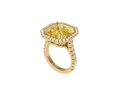 Wedding Ring  3D print model 265