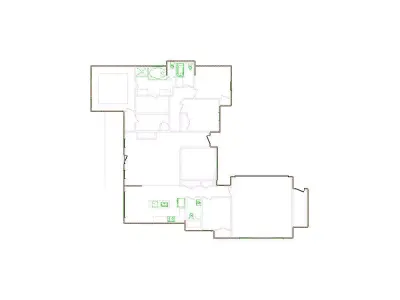 Detailed Exterior Sketch by Interior - 3001-3500 SF - Xactimate 3D model
