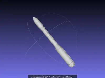 European Rocket Collection 3D Model Pack