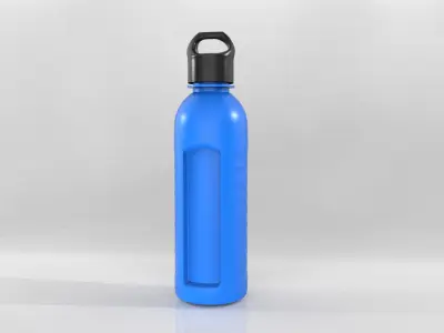 water bottle Low-poly 3D model buy