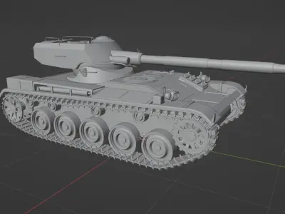 AMX-13 3D Model tank 3D model