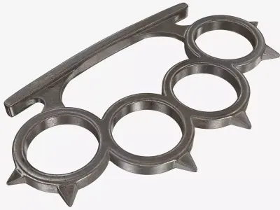 Brass Knuckles 3D model