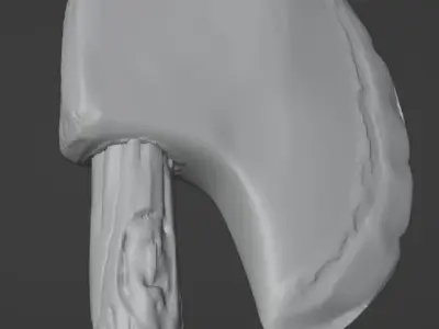 Axe Blender Model 3D model