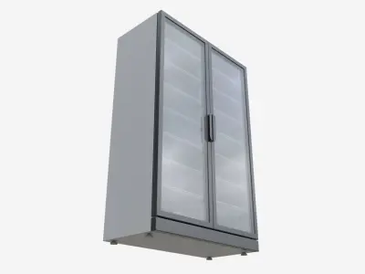 Beverage Cooler Big Double 01 3D model