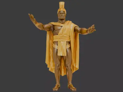 King Kamehameha I 3D model
