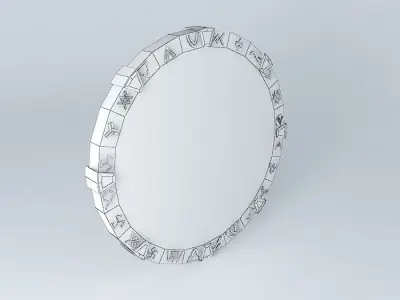 The Dynaian Stargate. Free 3D model