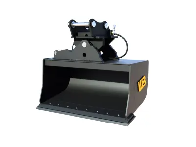 WB Excavator Hydraulic Tilting Grade Mini Excavator and Backhoe 3D model