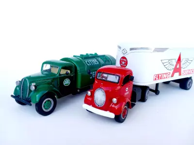 1938 Ford oval grille COE truck cab 3D print model