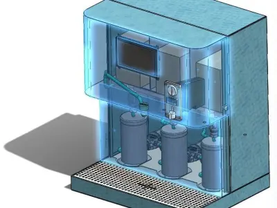 Liquid dispenser 3D model