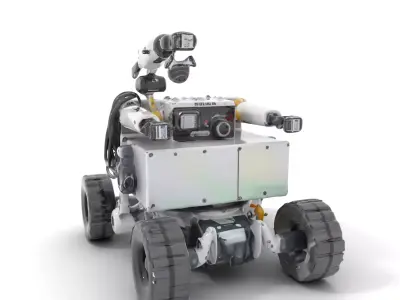 Future Explorer Rover model pack Low-poly 3D model