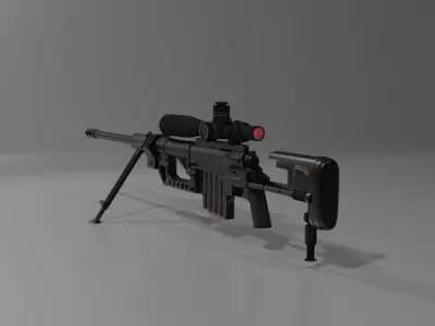 Cheytac  M200 Intervention Free 3D model