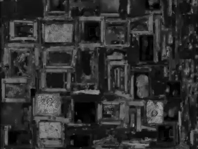 Rusted Post Apocalyptic Storage 3D Model Props Kit Low-poly 3D model