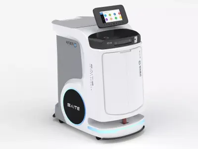 Saite Hospital Delivery Robot 3D model