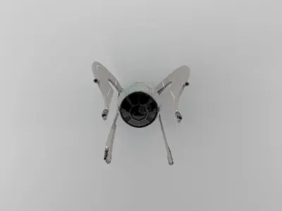 fighter space ship Free 3D model