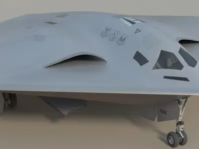Northrop Grumman B-21 Raider SC 3D model