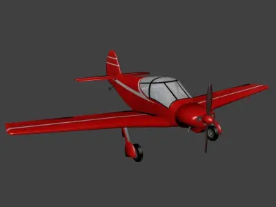 CAB-GY-30 airplane Free low-poly 3D model