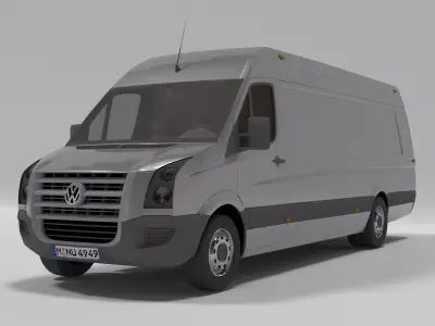 Volkswagen Cargo 3D model