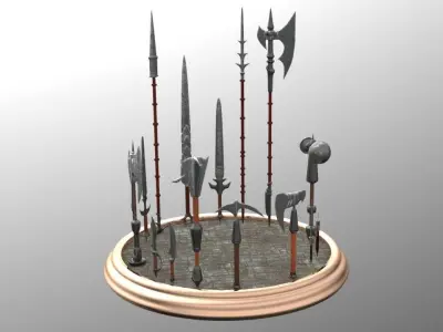 Weapon Pack 3D model get