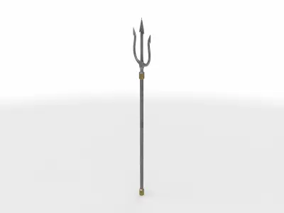 Pole weapon 01  3D model