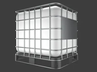  275 Gallon Capacity Tank 3D model