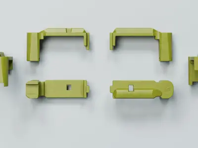 DD Magazine 32 RND - Replica Low-poly 3D model