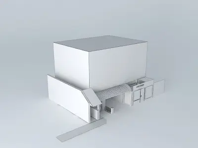 marilane building Free 3D model