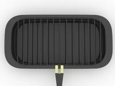 Grill Pan 3D model