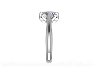 Jewelry Solitaire CI 3D print model