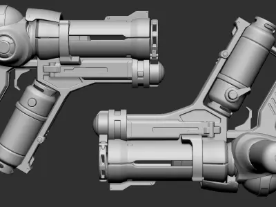 Mei Endothermic Blaster  3D model