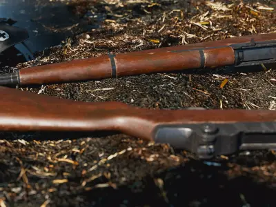 M1 garand ww2  3D model