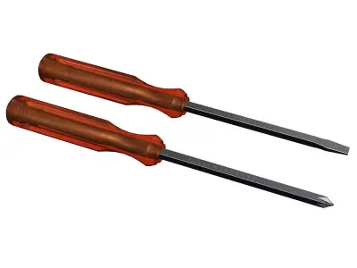 Screwdriver screwdrivers - 3D model