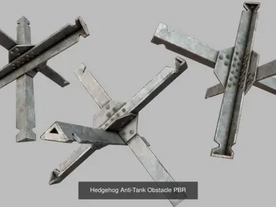 Normandy D-Day Collection PBR 3D Model Pack