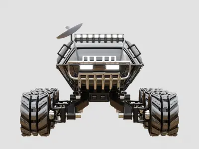 Rover Mars explorer  3D model