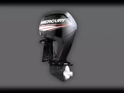 Mercury Boat Motor 3D model