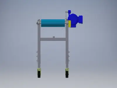 Industrial Conveyors and Chains 3D model