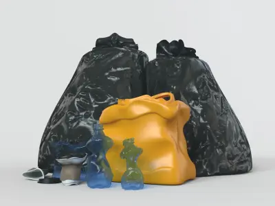 Garbage Bag 3D model